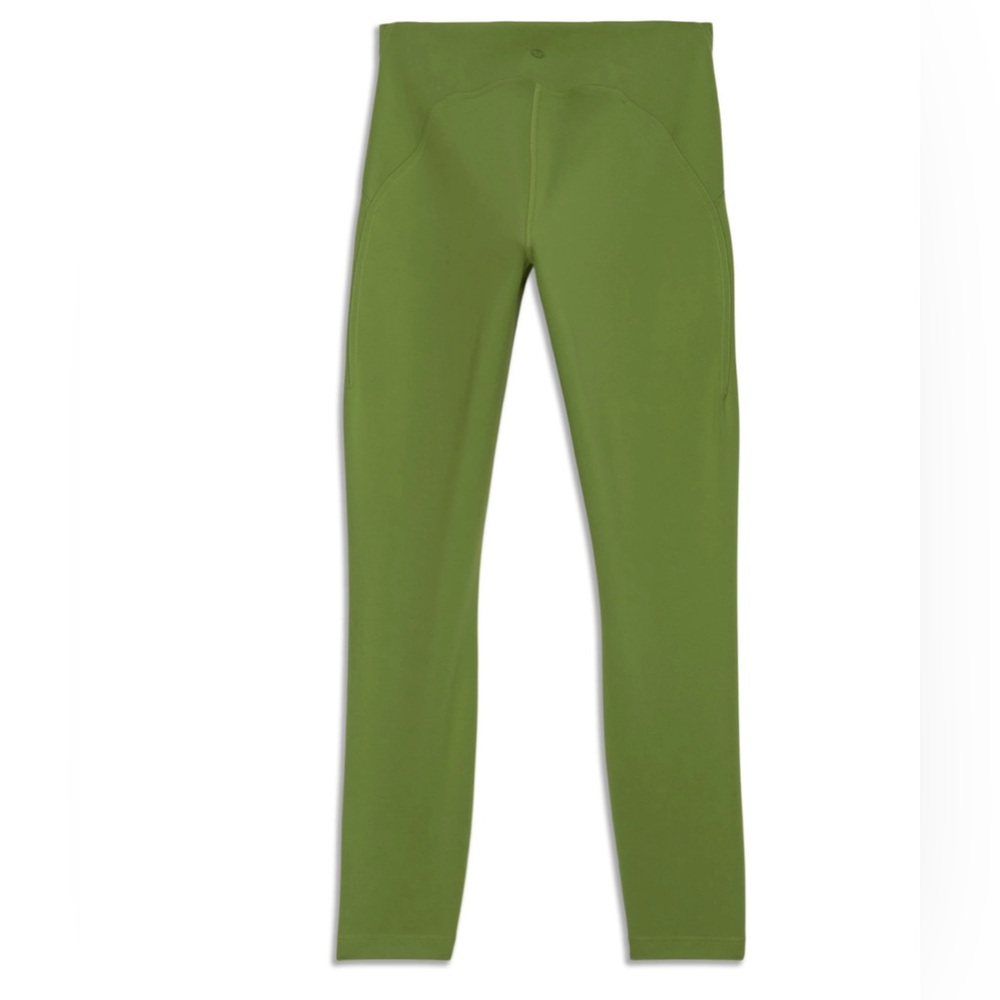 lululemon InStill High-Rise Legging (Olive Green Upper Sculpt Stitch) - Picture 6 of 8